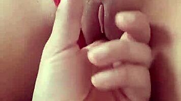 Romina sexy Argentinian latina teen 18+ with natural tits orgasms hard
