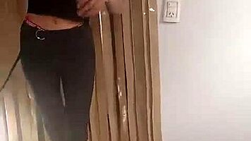 Romina sexy Argentinian latina teen 18+ with natural tits orgasms hard