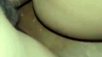 Schoolbound teen slut craves passionate anal creampie first thing