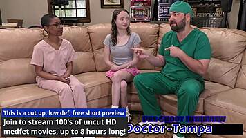 dr tampa's virginity clinic treats serena morgan's tight hole