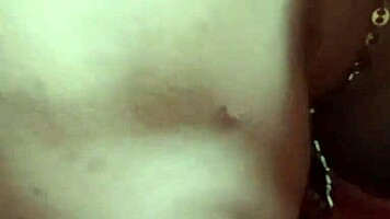 Stepmom sucks heartbroken stepson cock till mouth cum