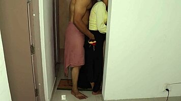 i can't resist my indian girlfriend's tight pussy in our homemade hd romp