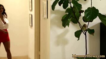 Big Tits MILF Grinds Pussy with Young Babe Intensely