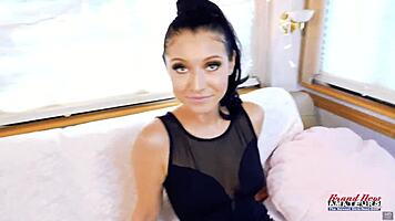 i love raven lane's petite tease handjob sloppy rimjob and dildo play