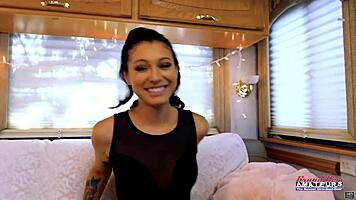 i love raven lane's petite tease handjob sloppy rimjob and dildo play