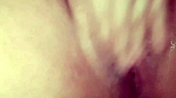 Phimosis Cock Spurts as Girlfriend Cums on Tits