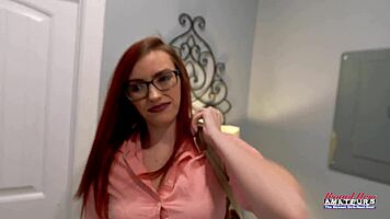 Nerdy Olivia X Gorges on Sloppy Deepthroat Toy Cum Swallow