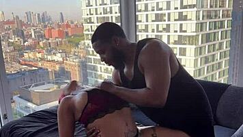 i scream from huge black cock surprise in massage!