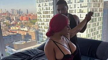 i scream from huge black cock surprise in massage!