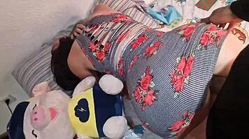 wild fucks and huge creampies with my girlfriend's hot lesbian friend