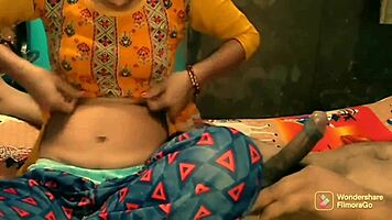 hot indian desi village bhabhi romances devar before hard fucking in clear hindi audio