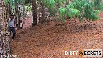 hey, fucking you deep in the forest feels so wild