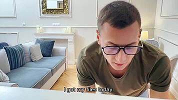 Debt4K Moaning Turns To Their Passionate Tongue Fuck