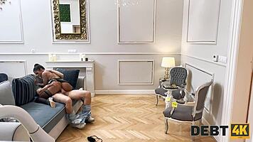 Debt4K Moaning Turns To Their Passionate Tongue Fuck