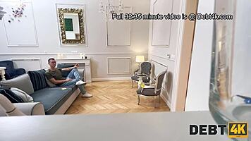 Debt4K Moaning Turns To Their Passionate Tongue Fuck