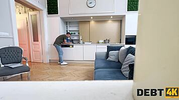 Debt4K Moaning Turns To Their Passionate Tongue Fuck