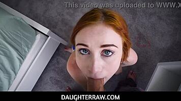 panties thief dad craves busty stepdaughter's tight curves