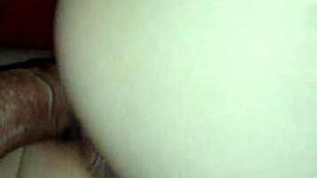 skinny amateur wife slut takes hardcore anal in homemade assfucking