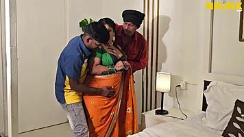 Doyel Bhabhi's Wild Desi Hardcore Threesome