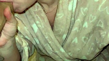 Blonde Milf Craves Sucking Huge Cock After Missing It Weekly