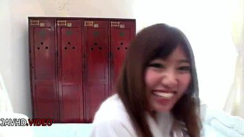Chisa's Shaved Pussy Thrilled by Hardcore Fuck and Blowjob Bliss