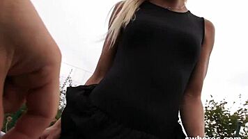 Euro Blonde Street Hooker Fucks Pov All-Inclusive for 40 Euros!