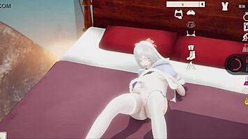 ai-syoujyo dives into bold lesbian sex and masturbation play