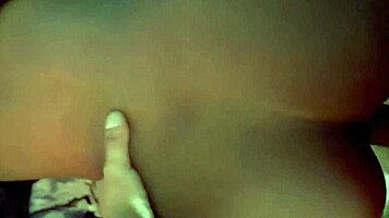 Petite ebony bubble butt roughly doggystyle riding big black cock