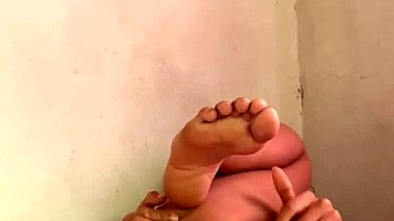 My wet latina pussy throbs harder than my sexy feet for your tongue