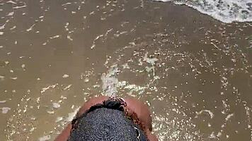 hotwife squirts wildly while riding husband's massive cock deep