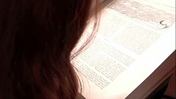 redhead alex adams caught spying jerks off pov cowgirl
