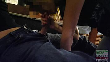 i cheat sucking and riding huge cock behind my boyfriend's back
