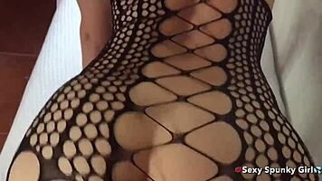 amateur model slammed hard then drenched in massive facial cumshot!