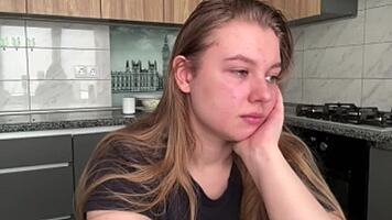 Jucielu's Early Morning Kitchen Masturbate Orgasm Intrigue