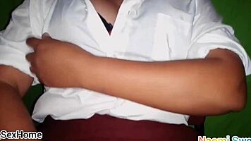 amateur strokes furiously to massive squirting cumshot explosion