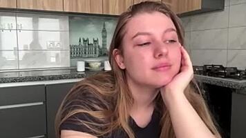 Jucielu's Early Morning Kitchen Masturbate Orgasm Intrigue
