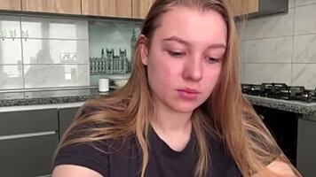 Jucielu's Early Morning Kitchen Masturbate Orgasm Intrigue