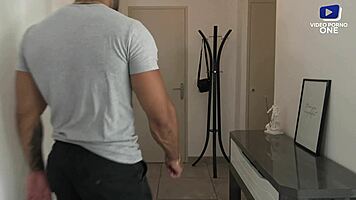 my first anal and double penetration as a sexy french student