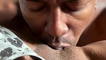 He savors every inch of my tight pussy with licks until orgasm explodes - amateur couple nysdel