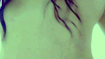 Cute Student Fingers Wet Pussy in Steamy Shower