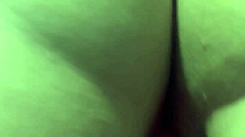 curvy babe moans wildly as vibrator buzzes juicy ass and pussy