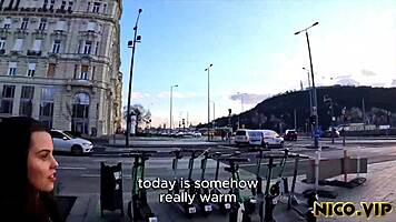 Intense Anal Orgasm in Budapest with Jamie's Young Tight Ass