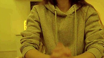 Skinny Girlfriend's Wet Pussy Massage Turns into Monster Cock Fuck