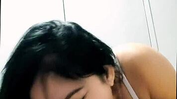 Hey, sneaking that hidden blowjob with door shut then surprise cumshot hits hard?