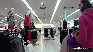 Ravishing czech nympho tempted in supermarket for hardcore pov pounding