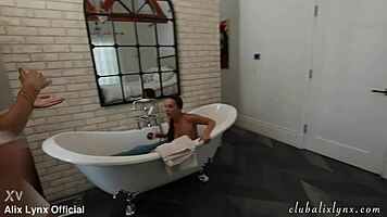 Exclusive Behind-the-Scenes: Abbie Mac's Juicy Bathroom Assplay Series