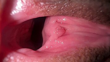 Fresh young pussy's sweet scent captivates much older experienced lover up close