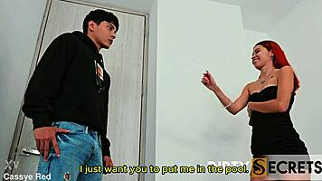 he ties up my husband so this stranger can fuck me hard right in front
