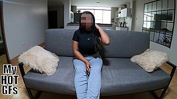 curvy latina lorena moon confesses wet pussy secrets in steamy amateur casting interview