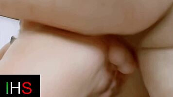 blonde whore's tight ass hammered raw in intense pounding